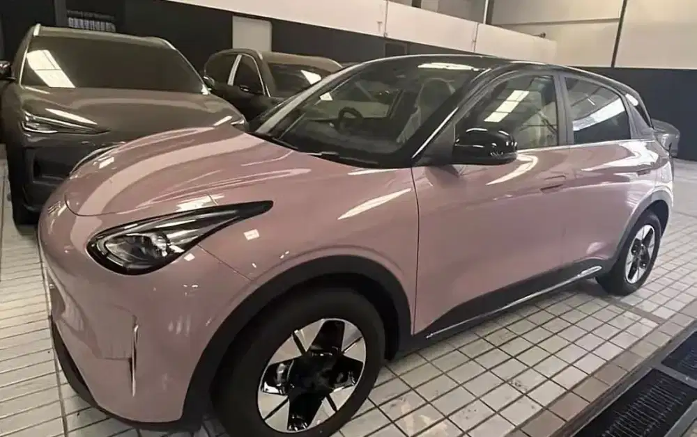 Geely EX2 max pink green silver grey