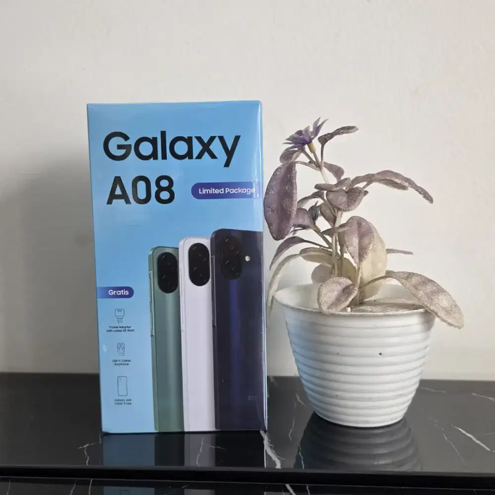 Samsung A08 tipe baru bisa cash, cicilan, tukar tambah