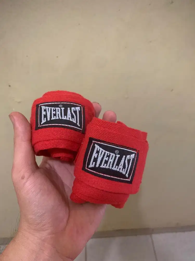 handwrap boxing muaythai original everlast masih baru