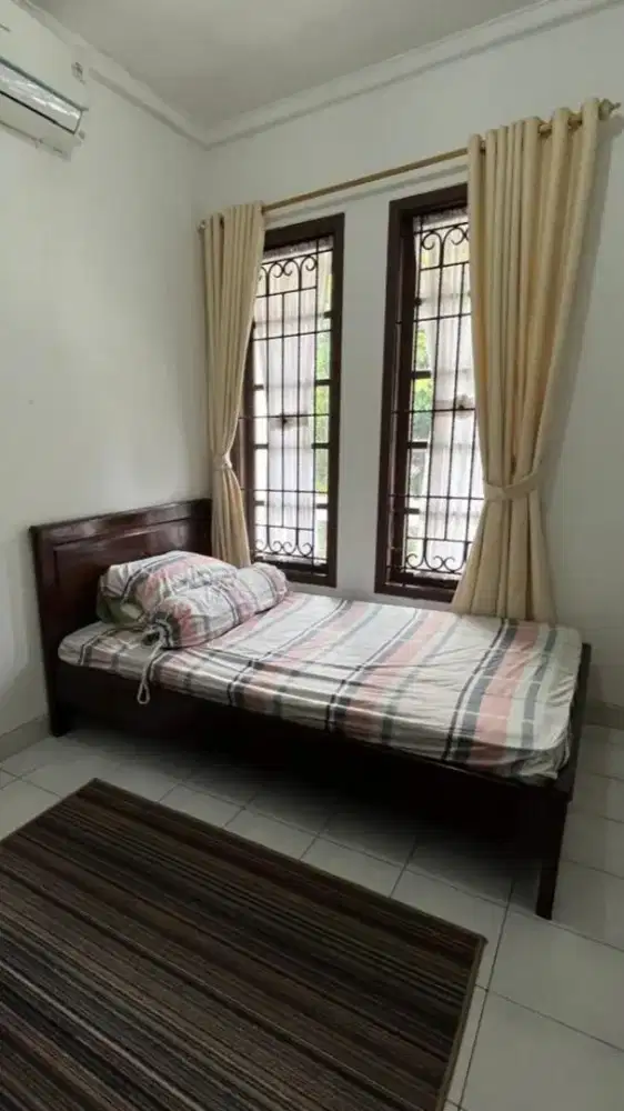 Tempat tidur/dipan Jati Jepara 120 x 200