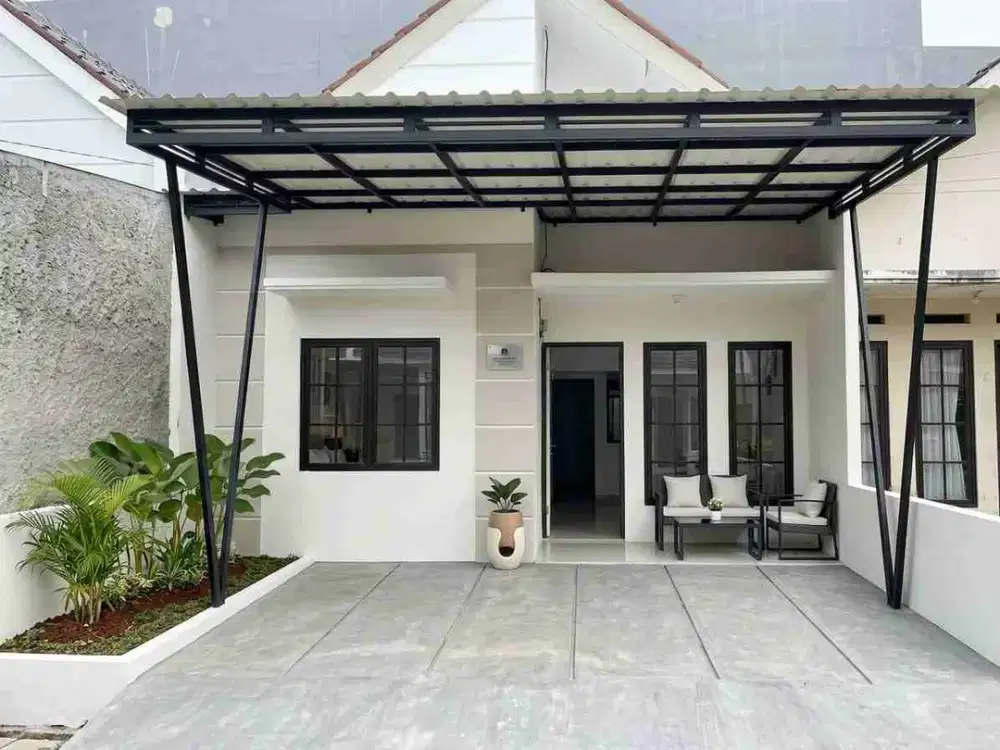 Over Kredit DP 20JT Rumah Siap Huni 60/40 Bonus Kanopi - 10 Menit Stasiun Citayam