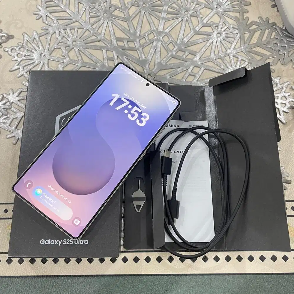 Samsung S25 ultra Resmi SEIN 12/256 gb [FULLSET MULUS NO MINUS]