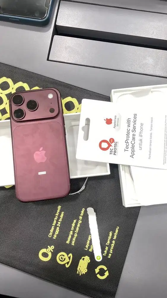 barang langka siapa cepat dia dapet iphone 18 pro dan promax burgundy