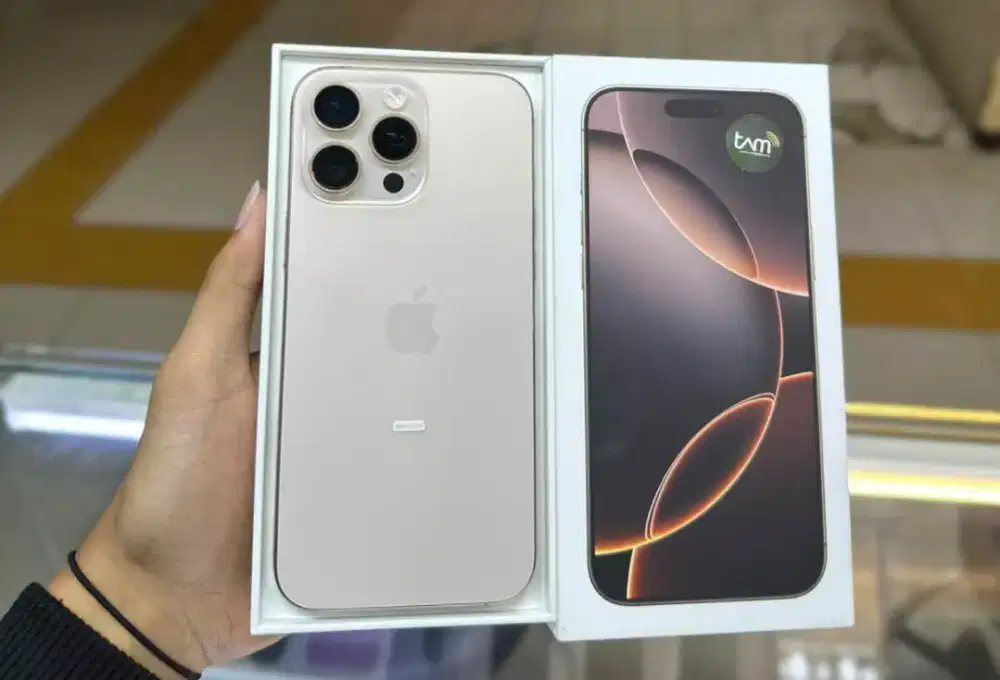 Jual iPhone 16PM 256 iBox