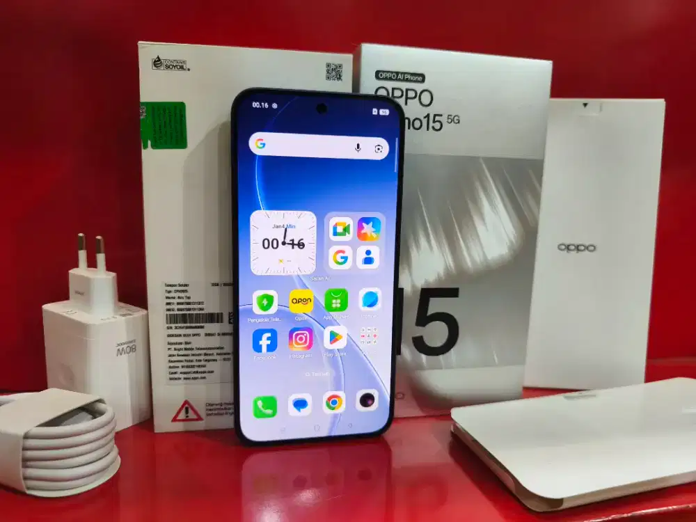 Oppo reno 15 5G ram 12+12/256Gb open box