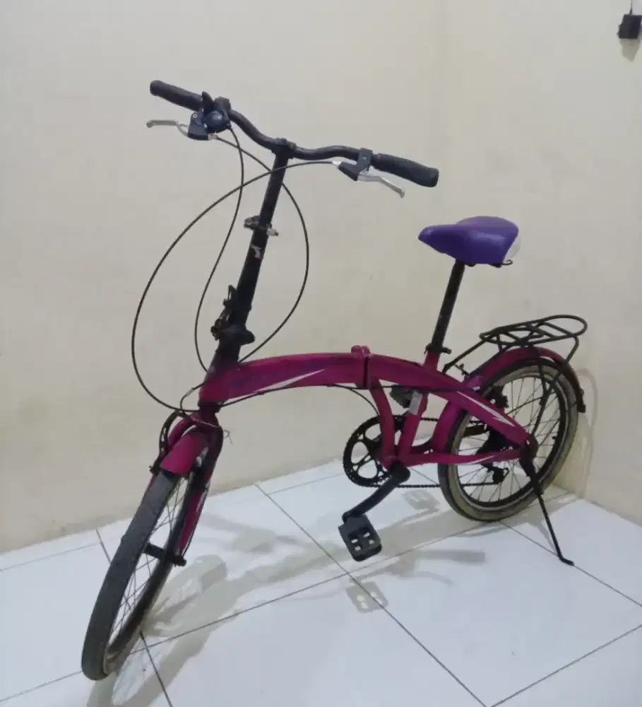 Sepeda lipat ukuran 20
