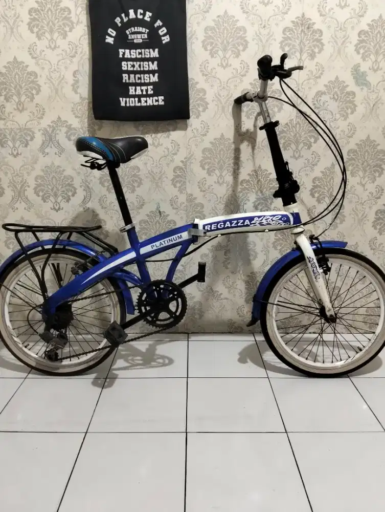 Sepeda lipat ukuran 20 untuk umur 5 sampai 15 tahun