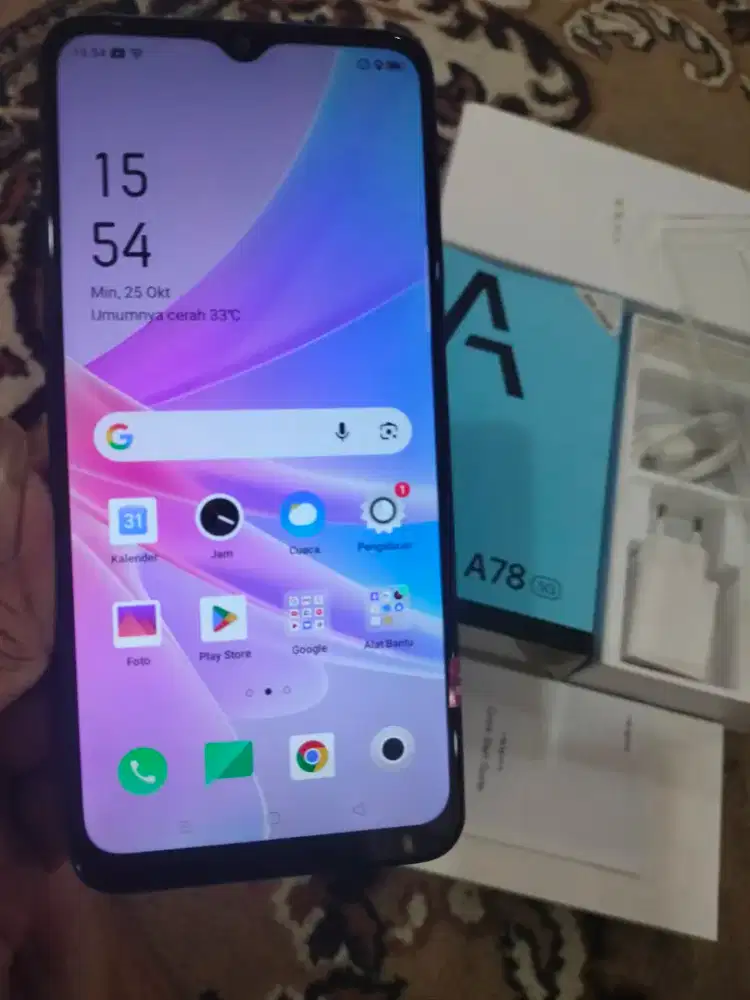 Oppo A78 (5G)8+4/256 segel spt baru fulset.PAS