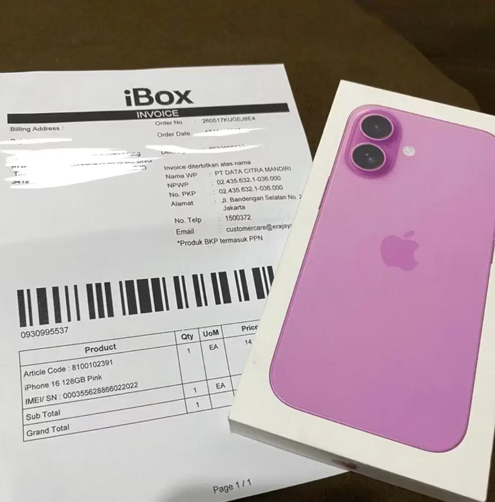 Apple Iphone 16 Pink