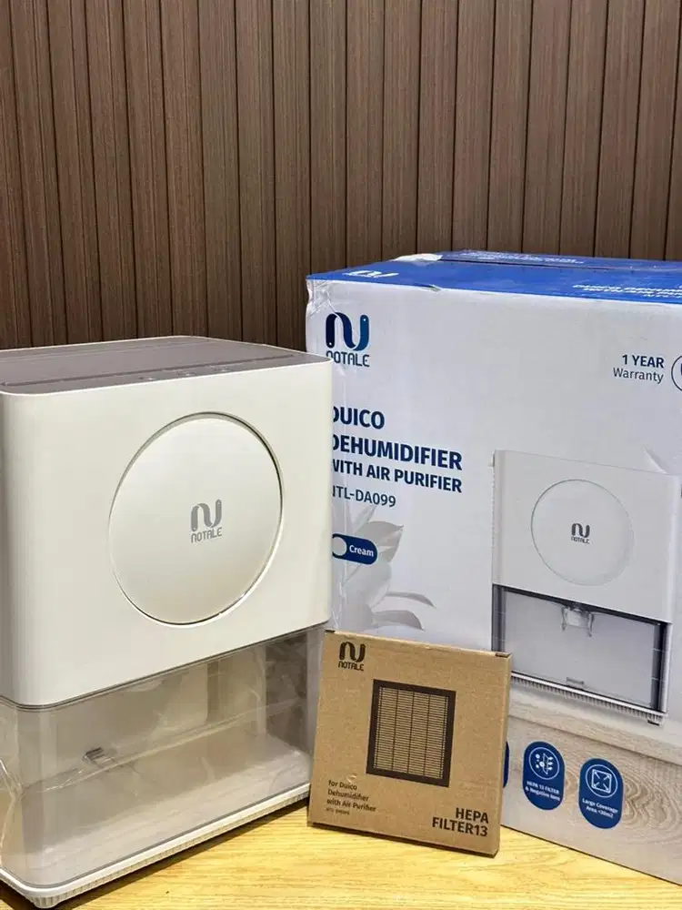 Notale 2in1 Air Dehumidifier dan Air Purifier