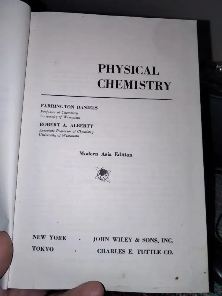 Buku Antik Physical Chemistry (Modern Asia Edition) - 1959