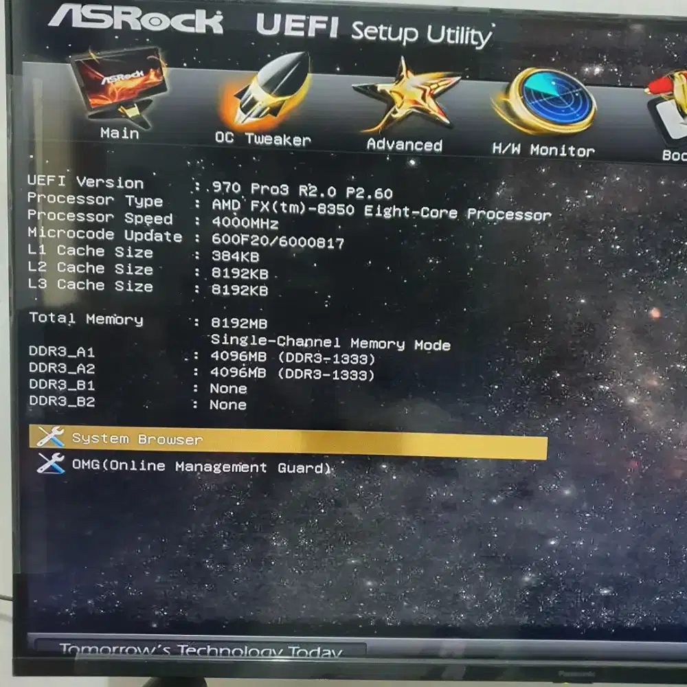 PC. AMD FX8350. 4.00GHz ram 16gb ssd120 hardisk 1tb normal