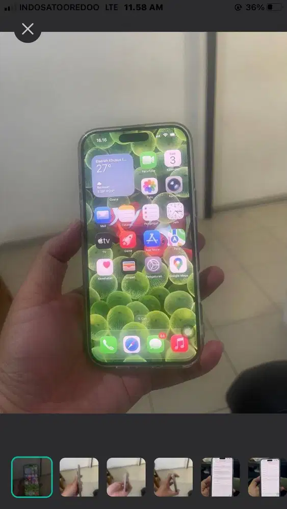 DIJUAL iPhone 16 Pro Max 256GB Desert Titanium ibox – SECOND LIKE NEW