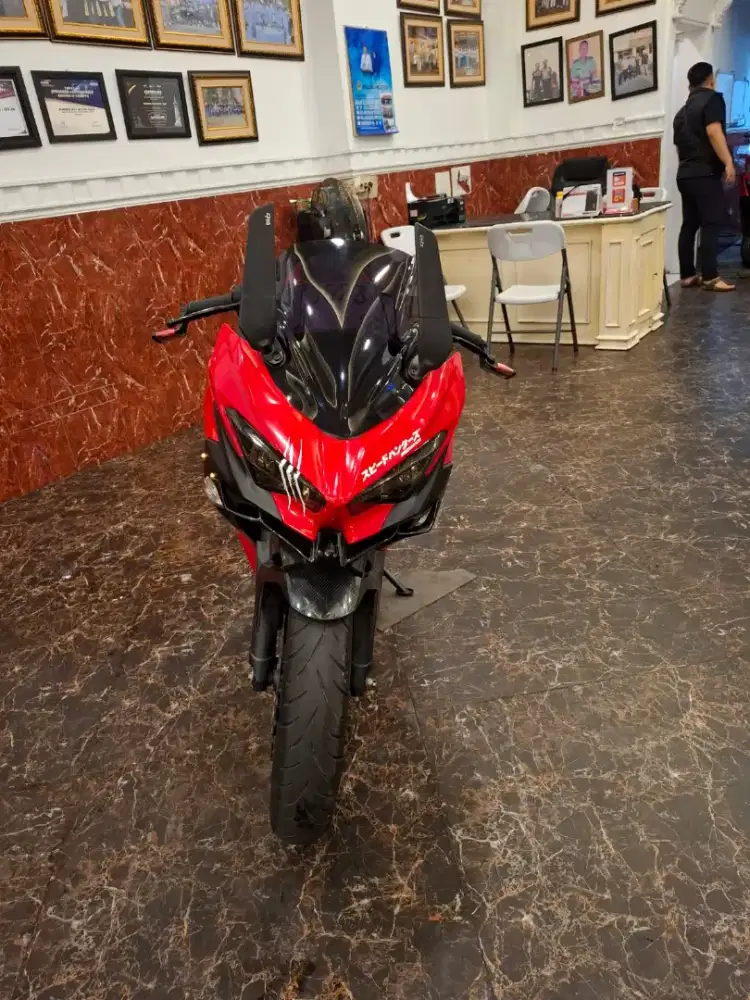 HUB CE KOM JUAL MURAH MERIAH BOS KU NINJA 250 2018 MOTOR MULUS KM LOW