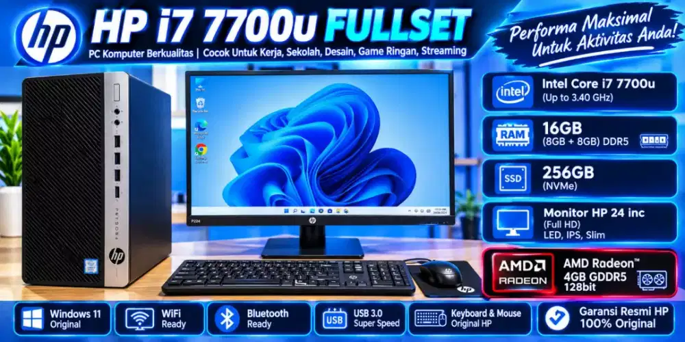 PC gaming full set monitor 24inc