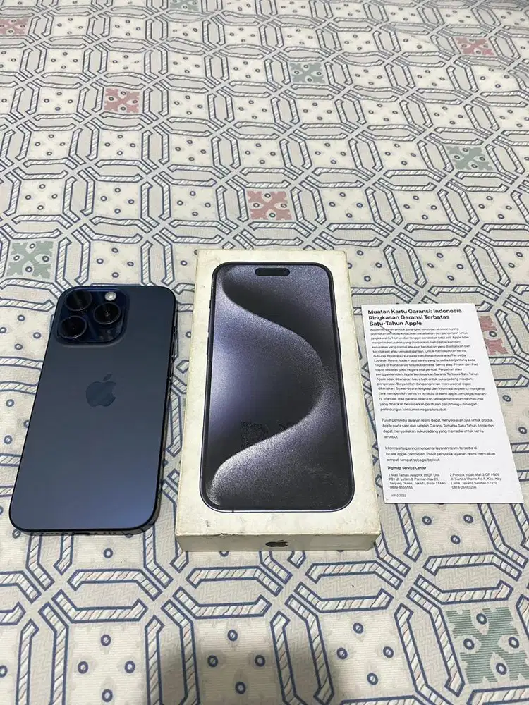 iPhone 15 Pro 128Gb Resmi iBox