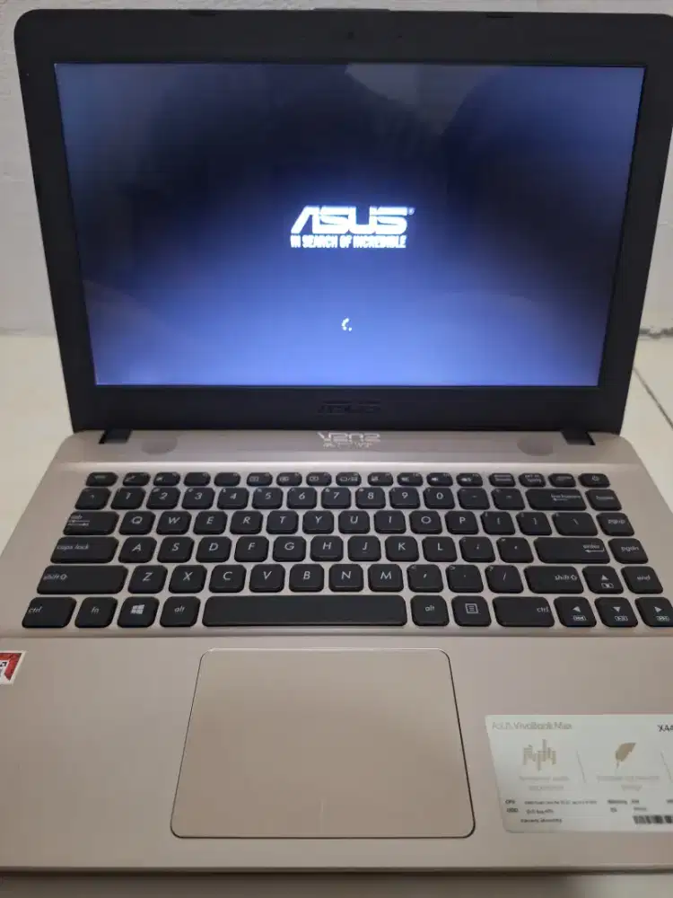 Asus X441B AMD A4-9125 RAM 4gb