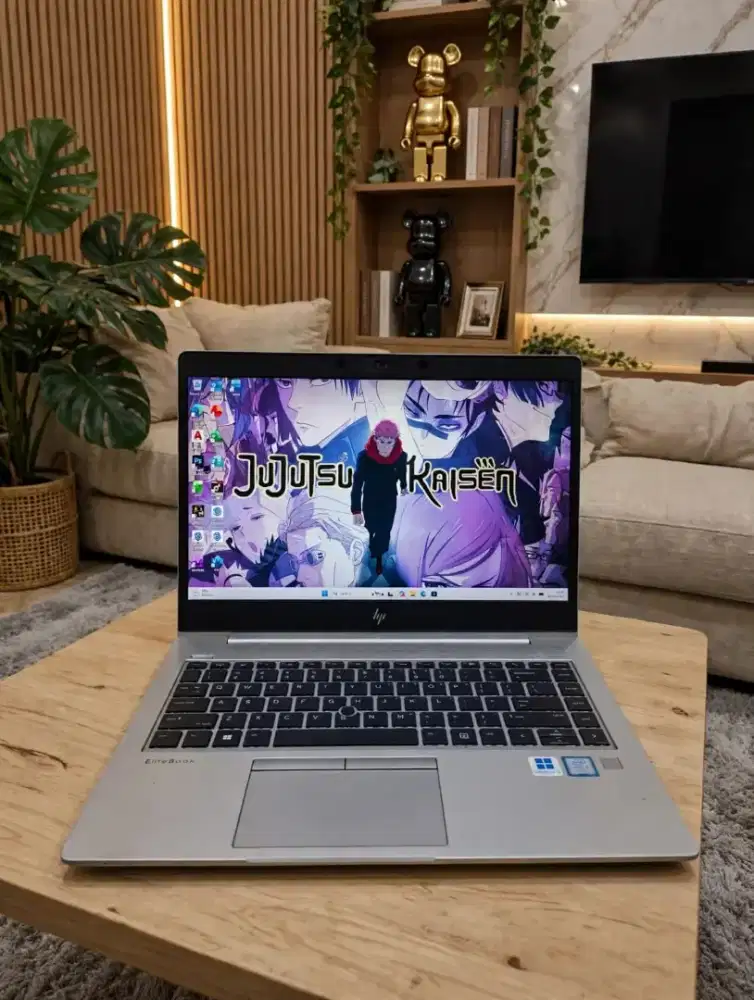 Laptop Coding Multimedia HP Elitebook 840 RAM 16GB SSD Siap Pakai