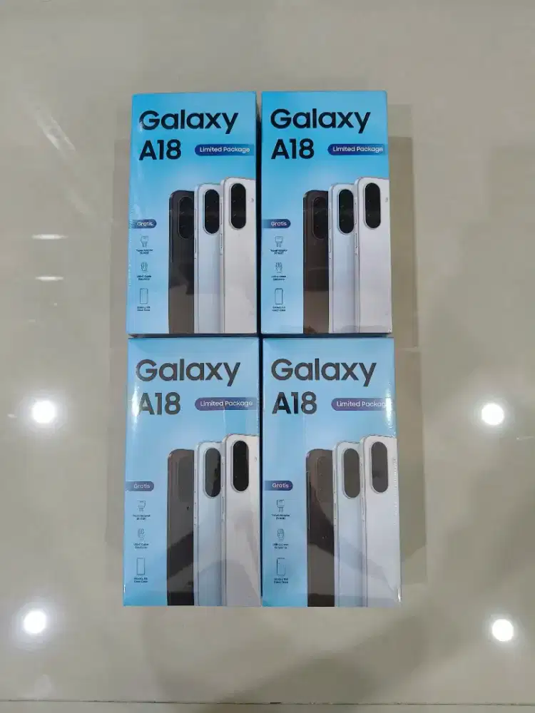Samsung A18 4/128GB 100% Garansi Resmi 1 Tahun
