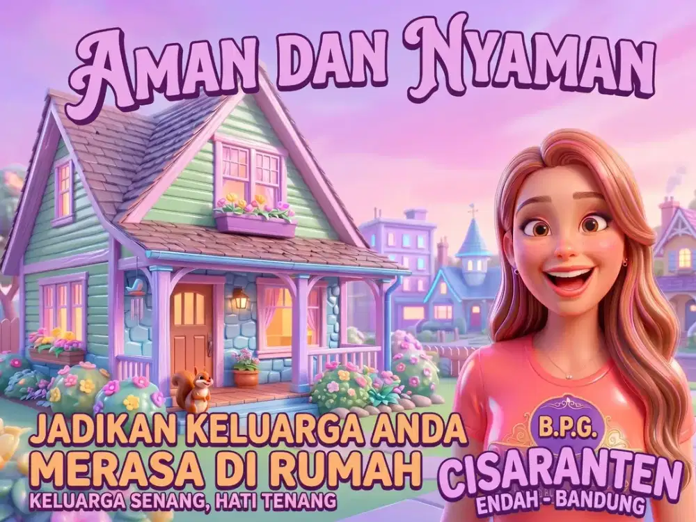 JUAL RUMAH DI ARCAMANIK, CISARANTEN, ANTAPANI, BANDUNG.