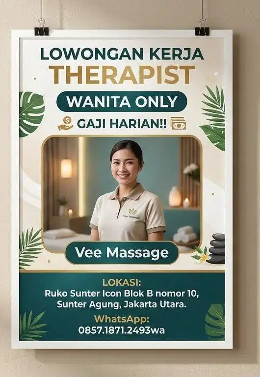 Loker Terapist Khusus Wanita