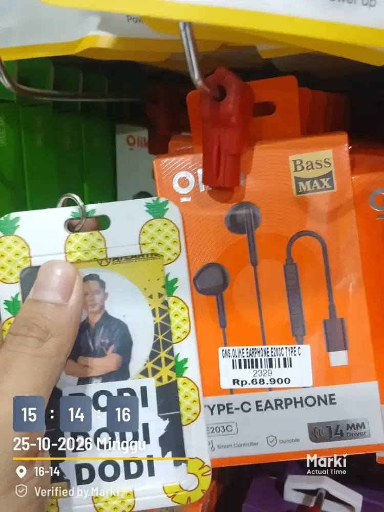 OLIKE EARPHONE E203C TYPE C
|ATLANTIS DAHSYAT