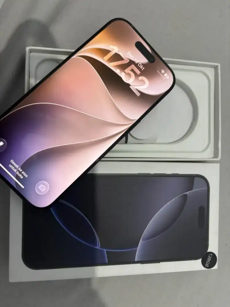 Iphone 16 Pro 128 Inter Fullset