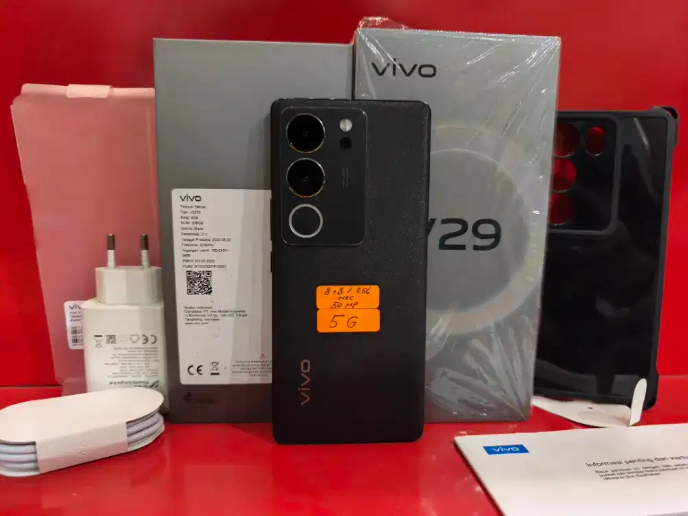 Vivo V29 5G ram 8/256GB mulus fulsett