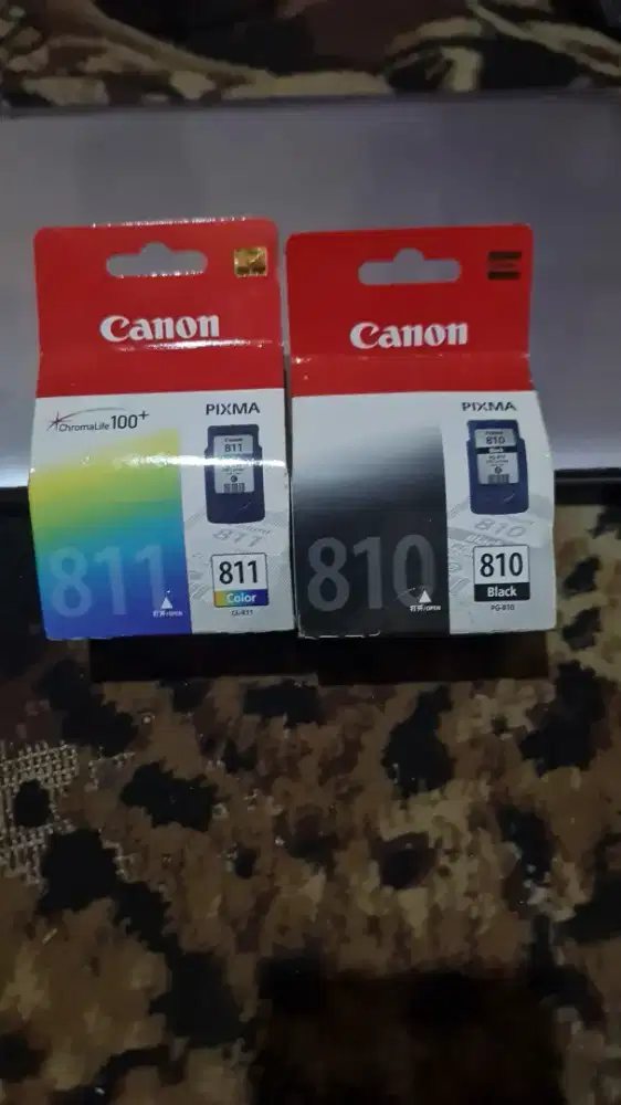 Cartridge canon 810 black 811 color