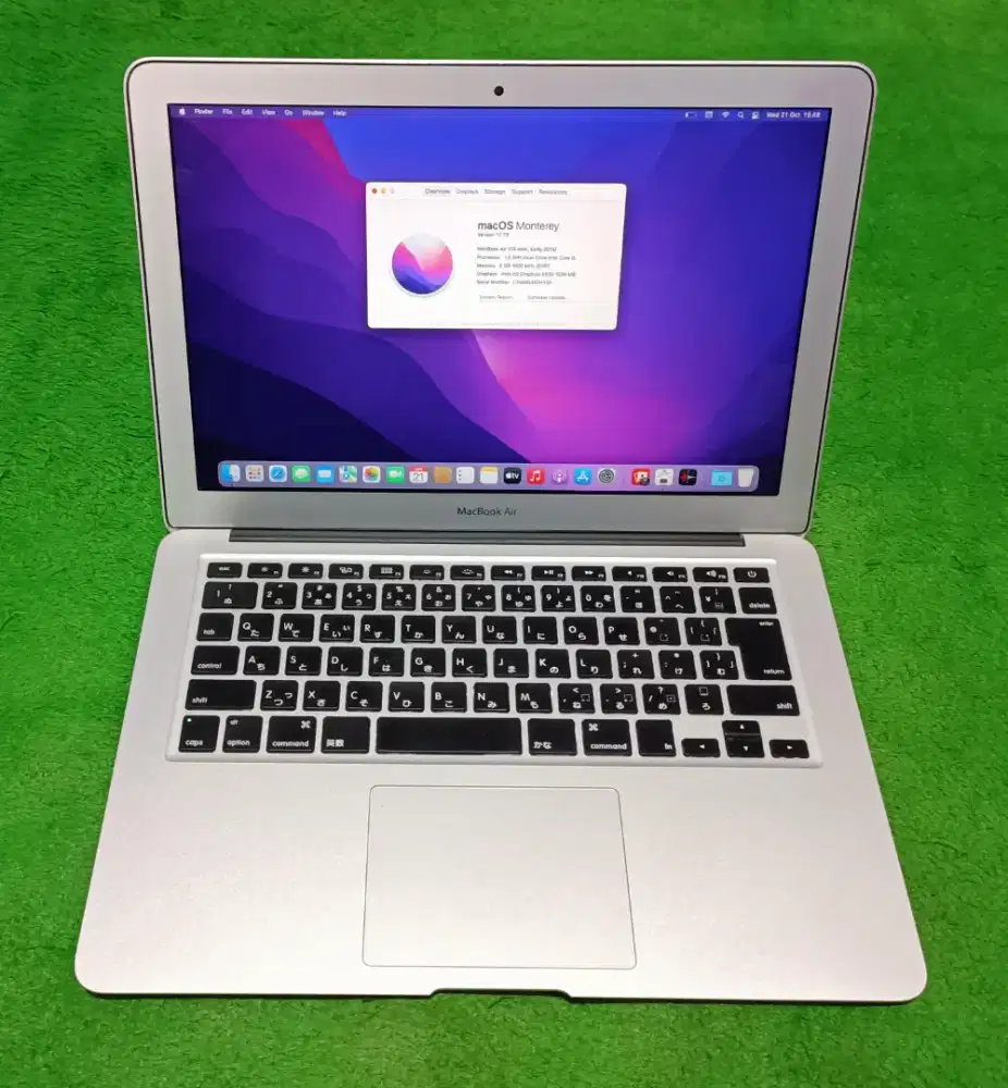 Apple Macbook Air 2015 13inch i5 8/256 GB Silver Murah