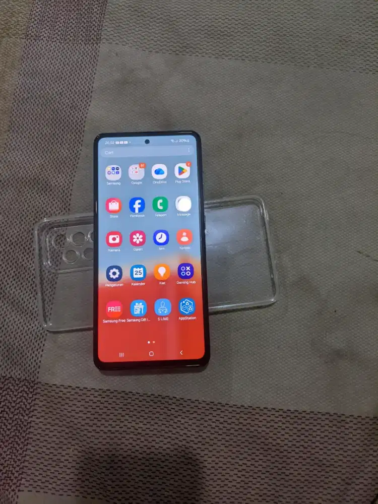 Samsung A52 ram 8/128 GB hp charger no minus pemakaian saja