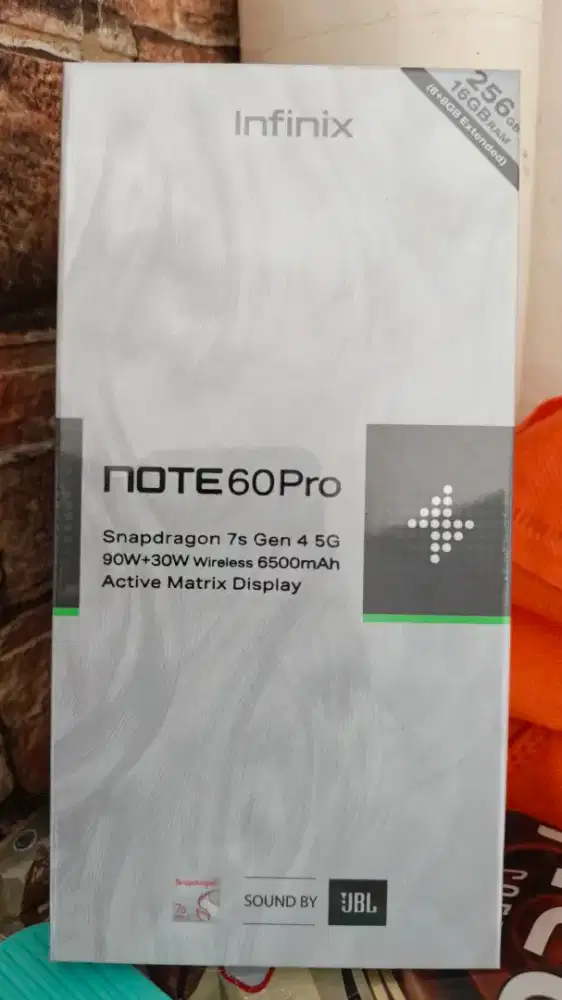 Infinix note 60 PRO TITANIUM 8/256 GB BARU SEGEL NO REPACK