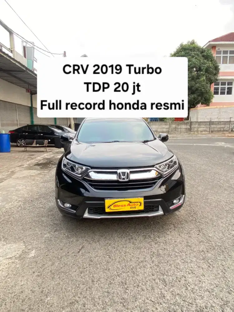 Honda Crv 2019 1.5  turbo dp20jt non prestige / 2020 hitam 2018 record
