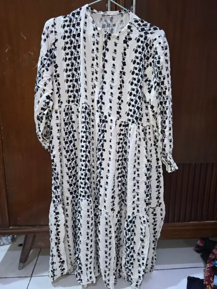 Midi dress rayon