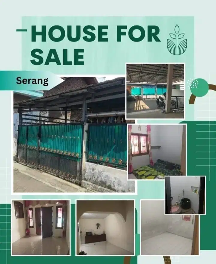 Dijual Rumah Akses Mobil Dekat SMAN 3 Kota serang