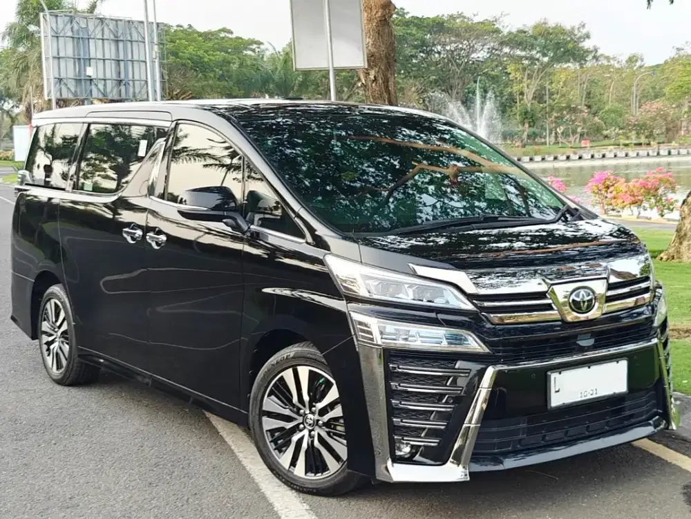 Vellfire 2021 G TSS ATPM 2.5 AT Hitam L Sby Facelift ZG Full Ori 2022