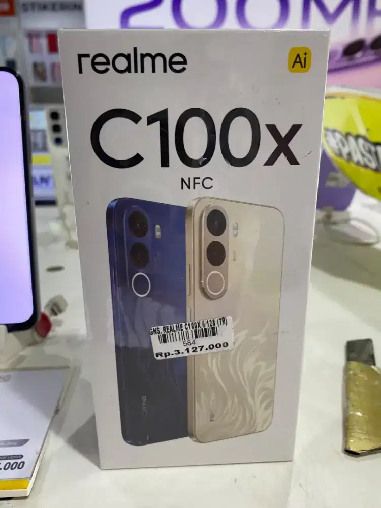 REALME C100X 6/128 ATLANTIS DAHSYAT