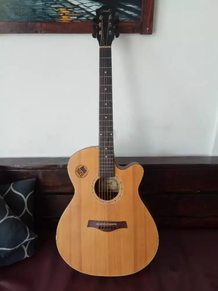 gitar akustik elektrik grande