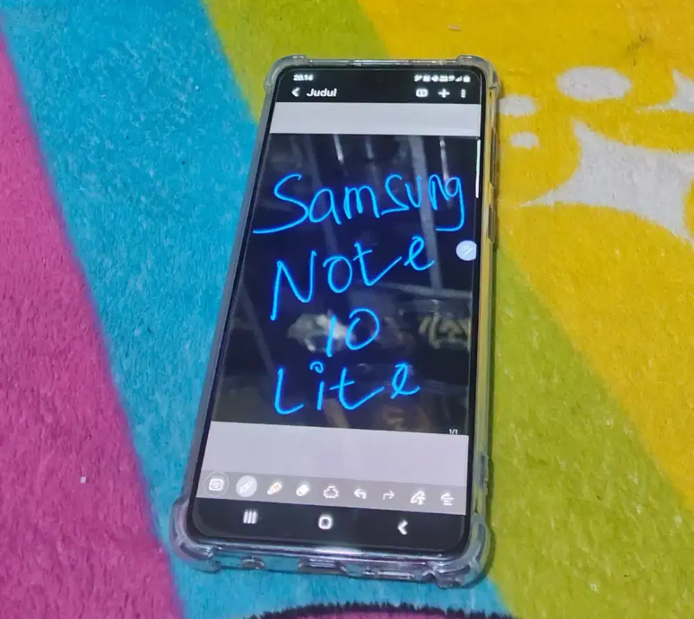 Samsung Note 10 Lite Istimewa