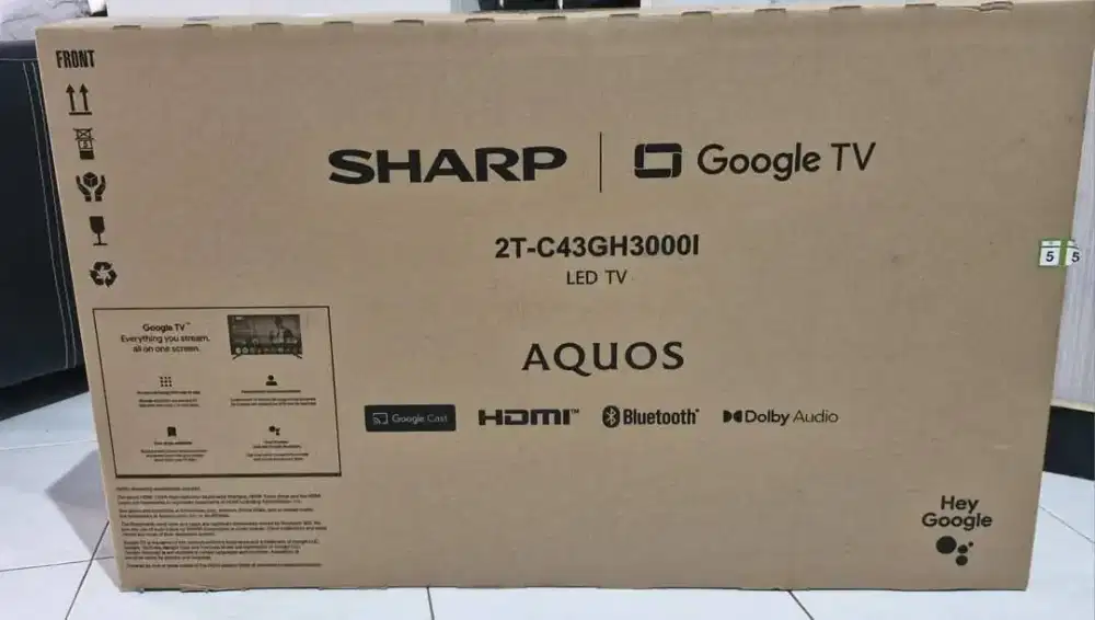 New TV SHARP 43