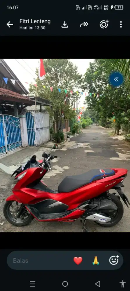 Motor PCX tahun 2018