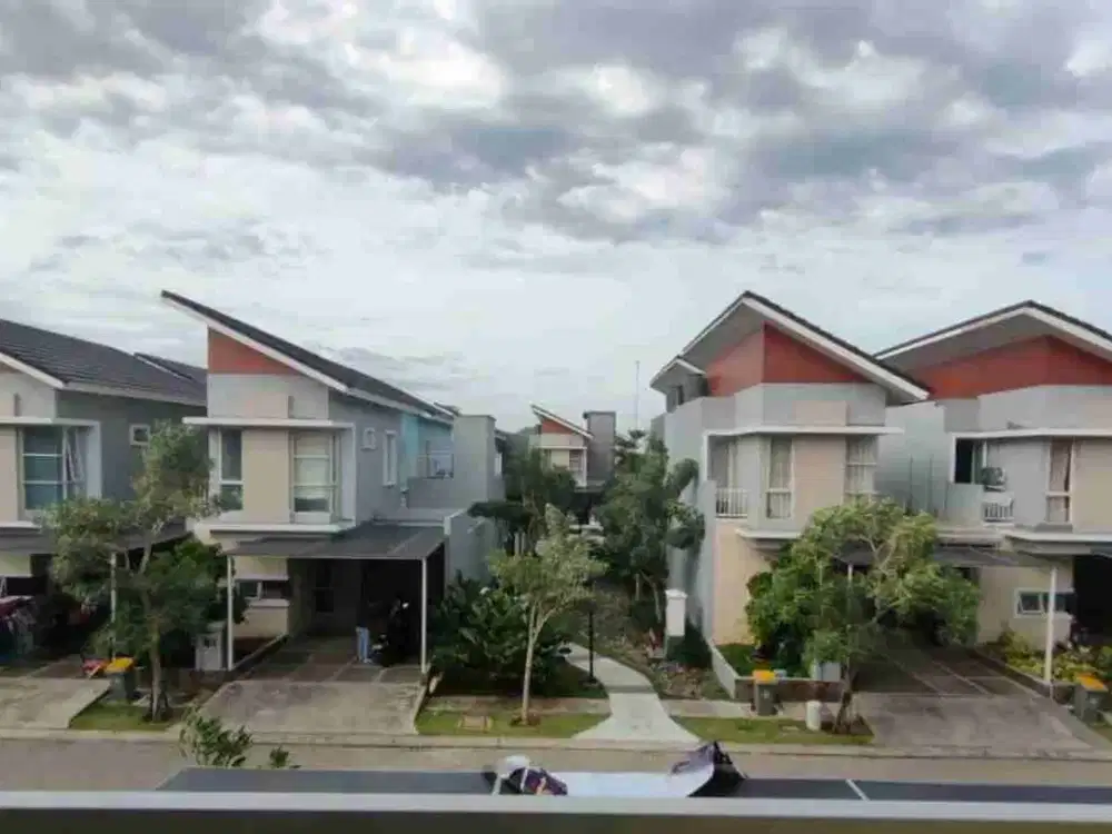 rumah 2 lantai siap huni cluster lavesh harapan indah bekasi