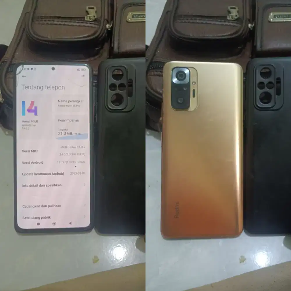 Redmi Note 10 Pro NFC ram 8+5/128 Jual santai