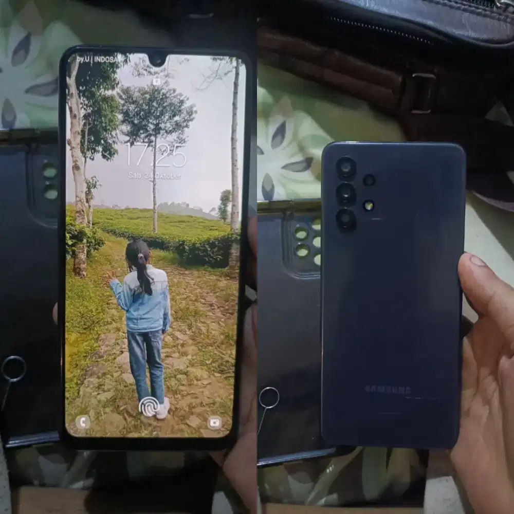 Samsung A32 NfC ram 6+6/128 Sidik jari layar