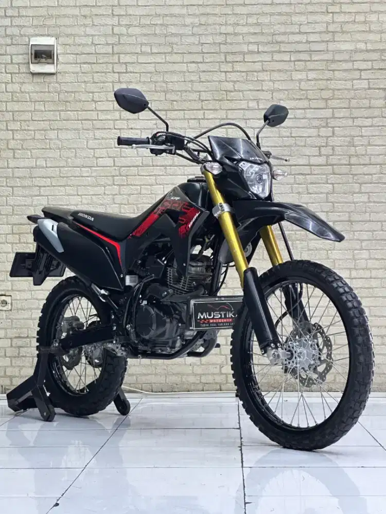 Perfect Condition!!Honda CRF 150L 2024 Black N Asli Mulus-Mustika