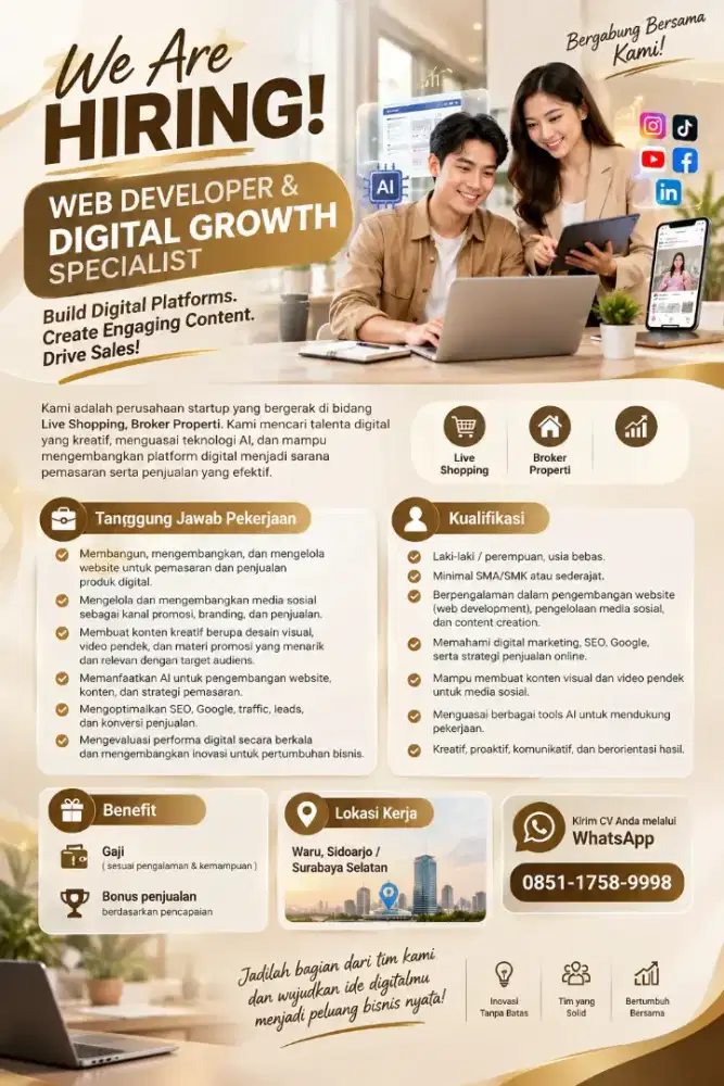 WEB DEVELOPER & DIGITAL GROWTH SPECIALIST