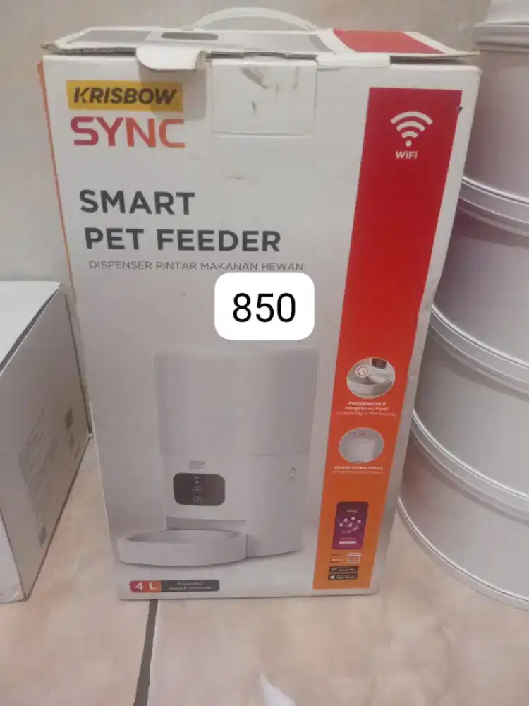 Tempat mkn kucing krisbow baru otomatis