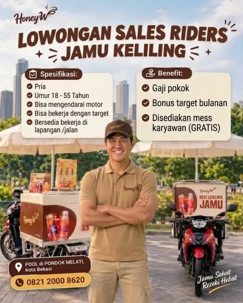 Lowongan Kerja Sales Jamu Keliling