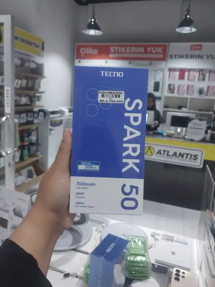 TECNO SPARK 50 4/128 | ATLANTIS DAHSYAT