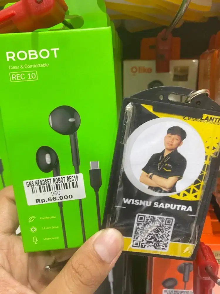 HEADSET ROBOT REC10|ATLANTIS DAHSYAT